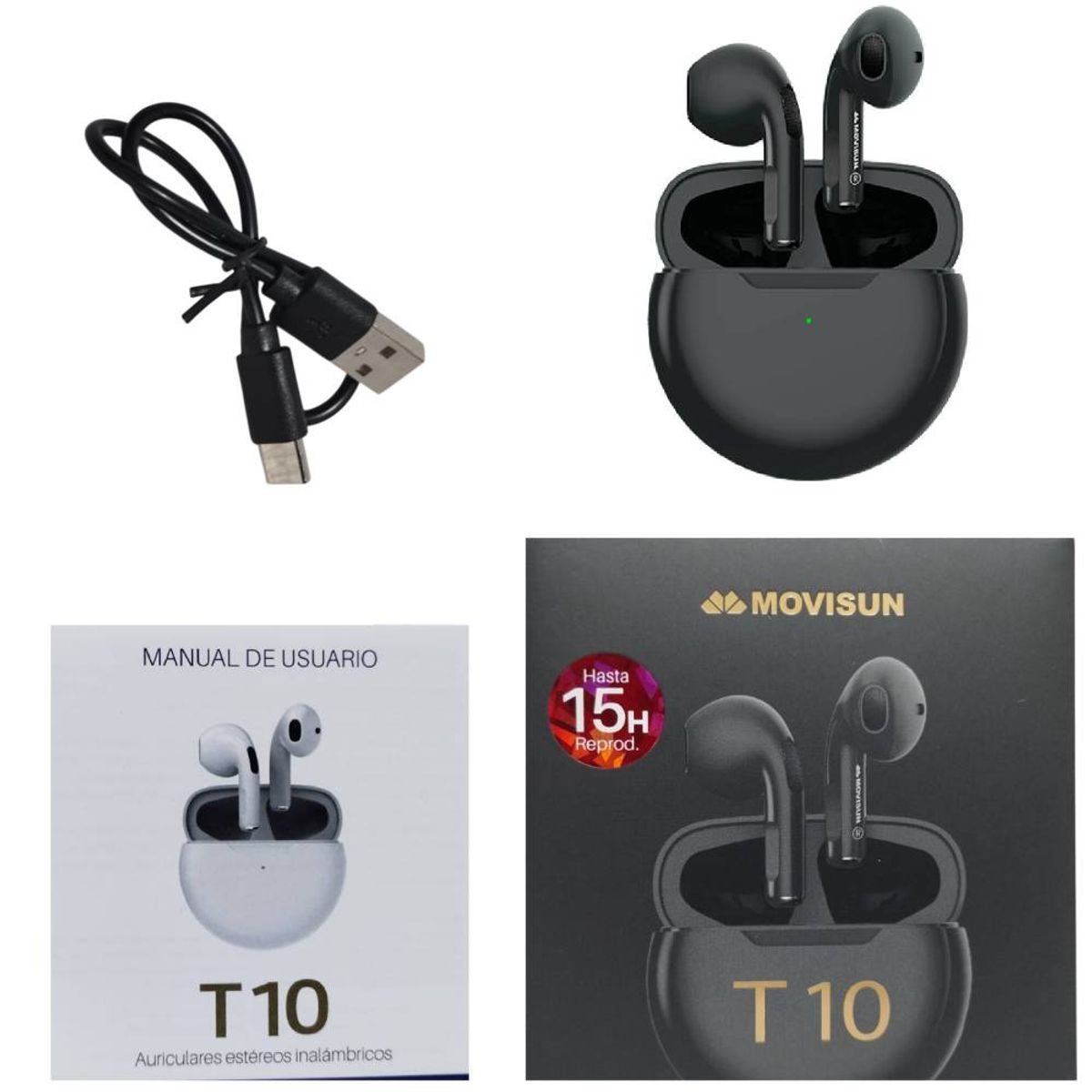 MOVISUN - Audifonos Inalambricos MOVISUN