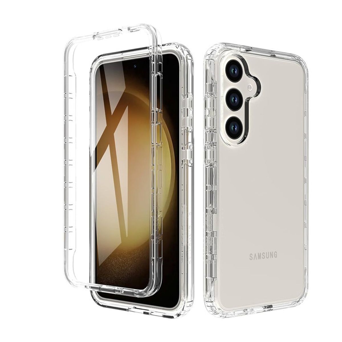 CASE - Case 360 3 EN 1 Clear Para Samsung S25