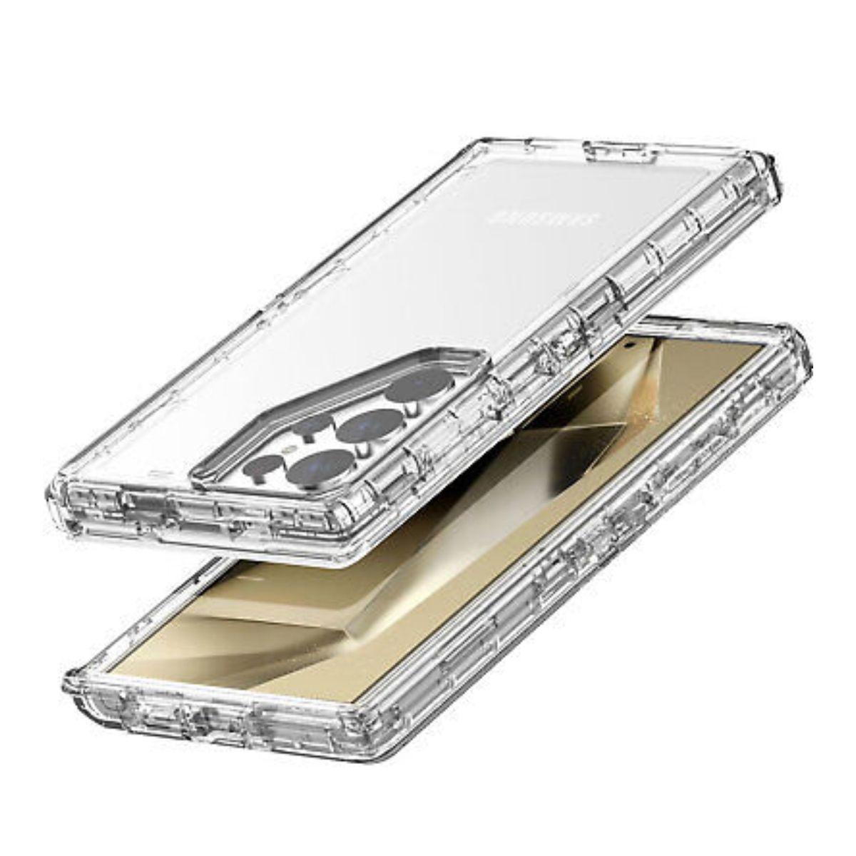 CASE - Case 360 3 EN 1 Clear Para Samsung S25 Ultra