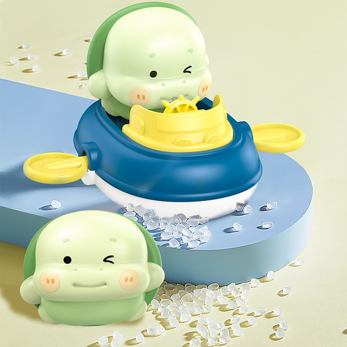 BIBI - Juguete Para Bañera Bebé Diseño Tortuga