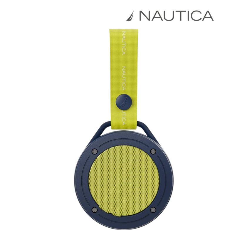 NAUTICA - Parlante Bluetooth portátil Nautica S20 Amarillo