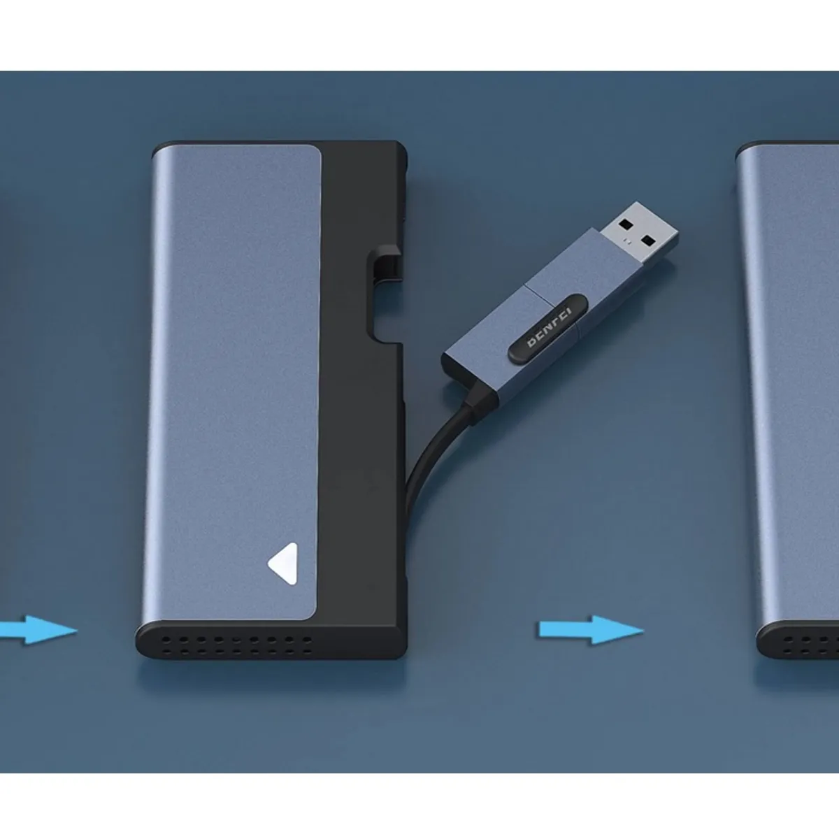 OEM - Case SSD m2 NVME Sata - Para Disco Externo - 10Gbps Benfei