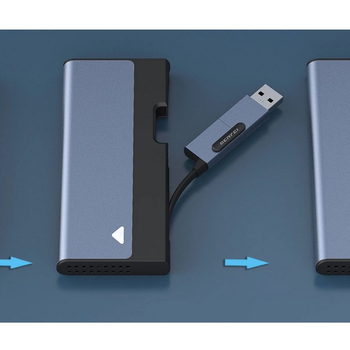 OEM - Case SSD m2 NVME Sata - Para Disco Externo - 10Gbps Benfei