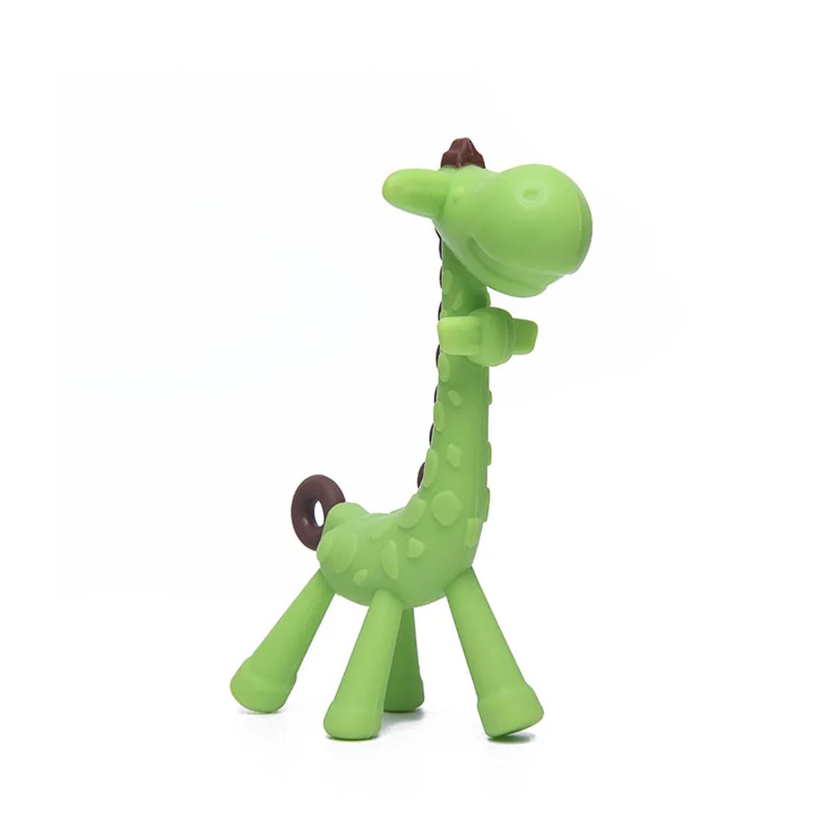 GENERICO - Mordedor Jirafa Verde para bebe Baby Froggie con estuche