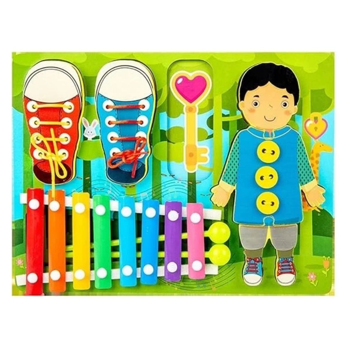 GENERICO - Tablero Xilofono y Pasador