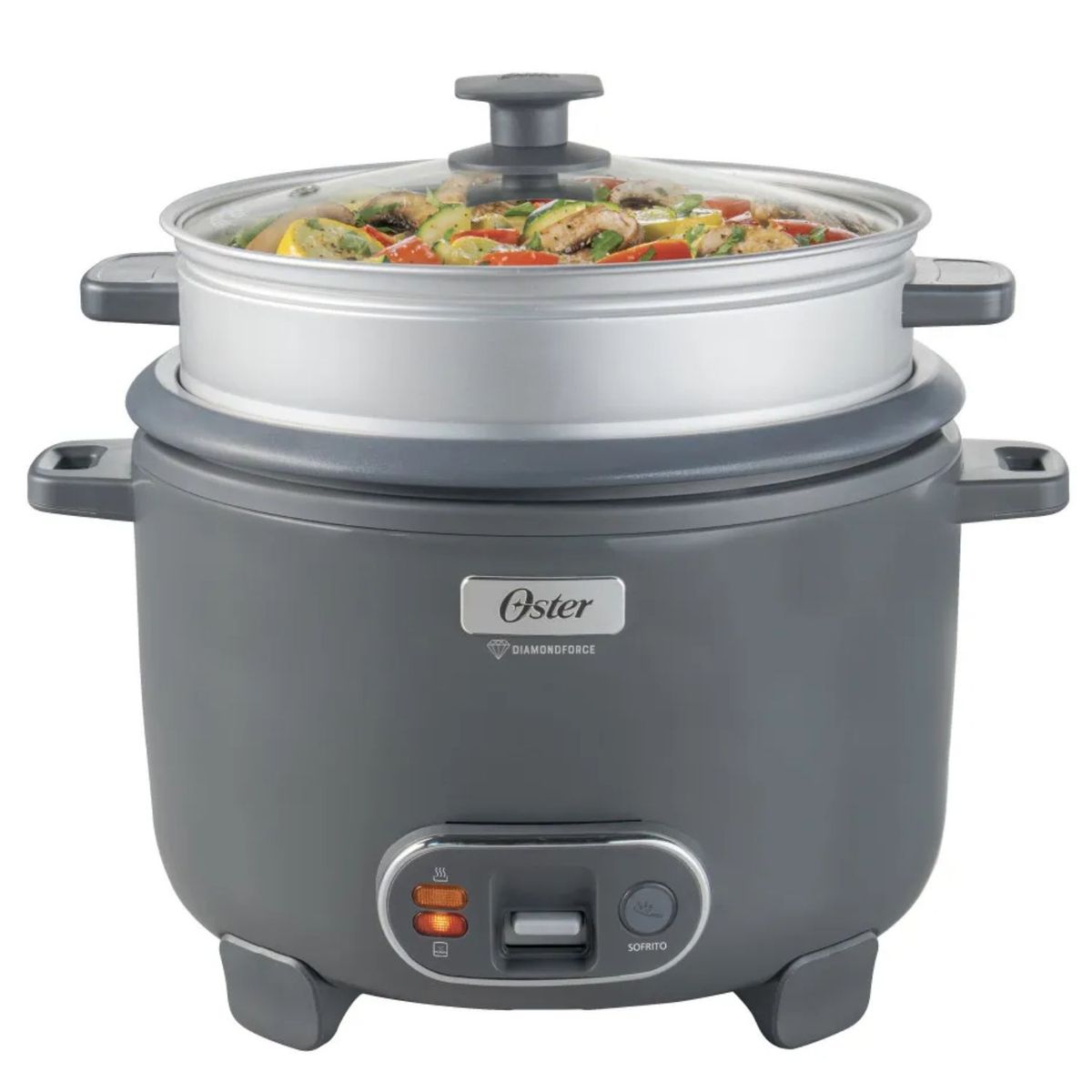 OSTER - Olla Arrocera Oster CKSTRC15DFSKE 2,8 L Vaporera Función de Sofrito
