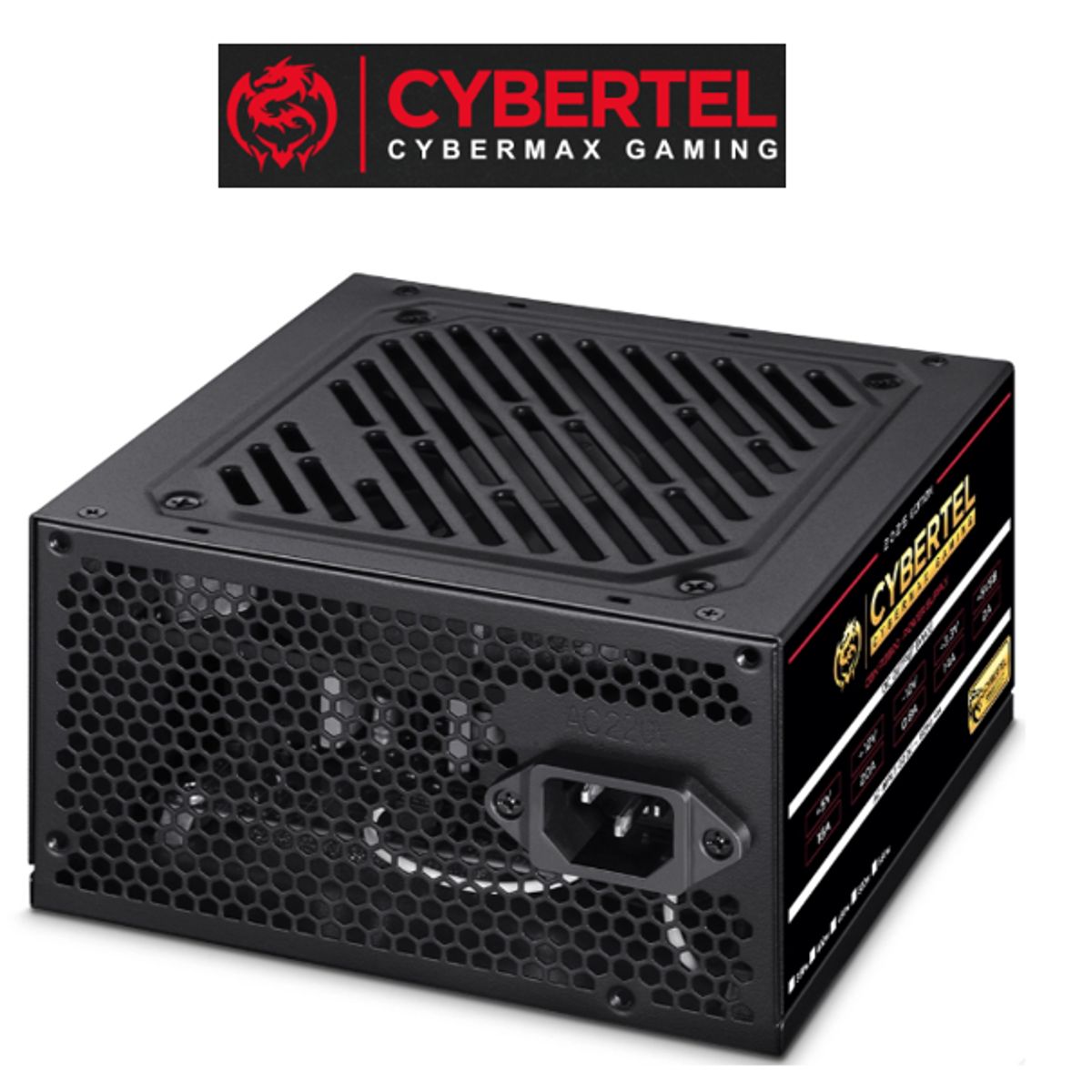 CYBERTEL - Fuente De Poder ATX CBX P3500 350W Con Cable En Caja CYBERTEL