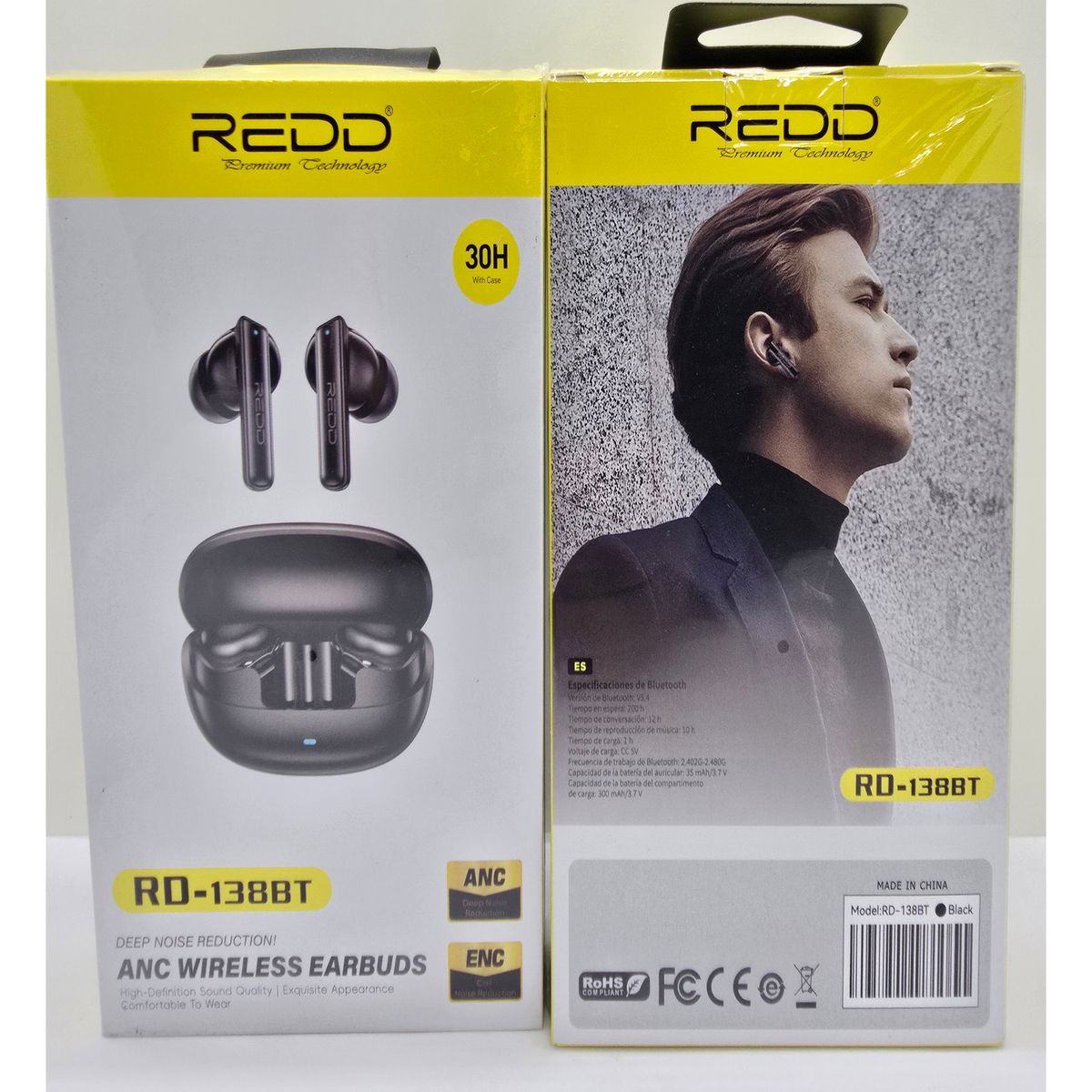 GENERICO - AUDIFONOS REDD  BT V5.4 WIRELESS EARBUDS ANC