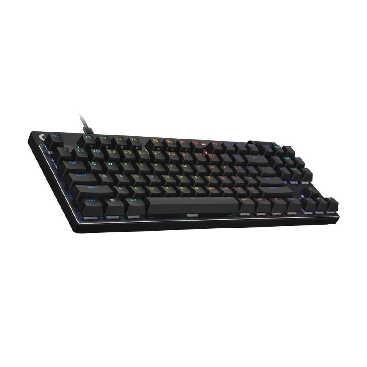 LOGITECH - Teclado Logitech PRO X TKL RAPID Análogo USB-C  LIGHTSYNC RGB