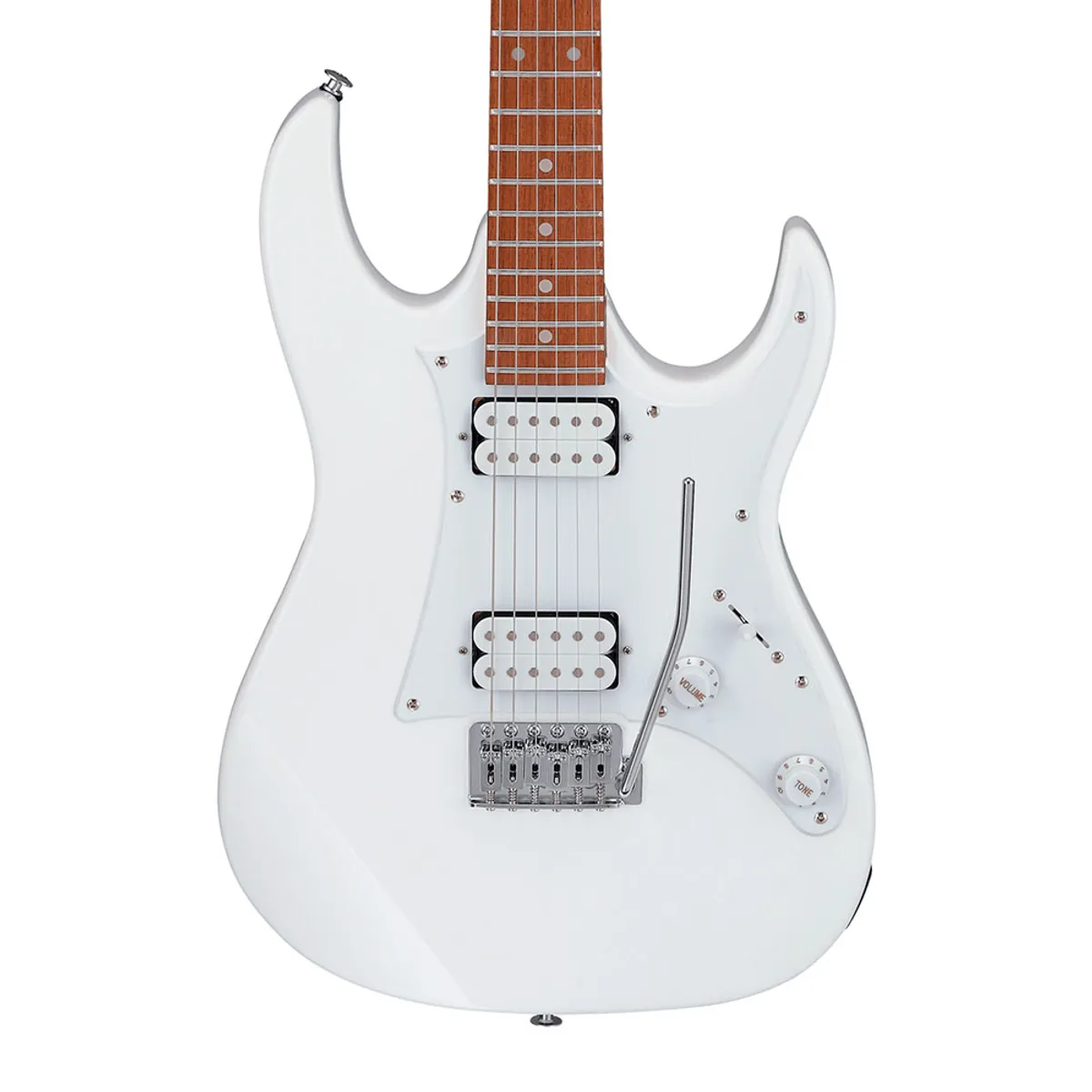 IBANEZ - Guitarra Eléctrica Ibanez GRX20W-WH con Amplificador Marshall MG10