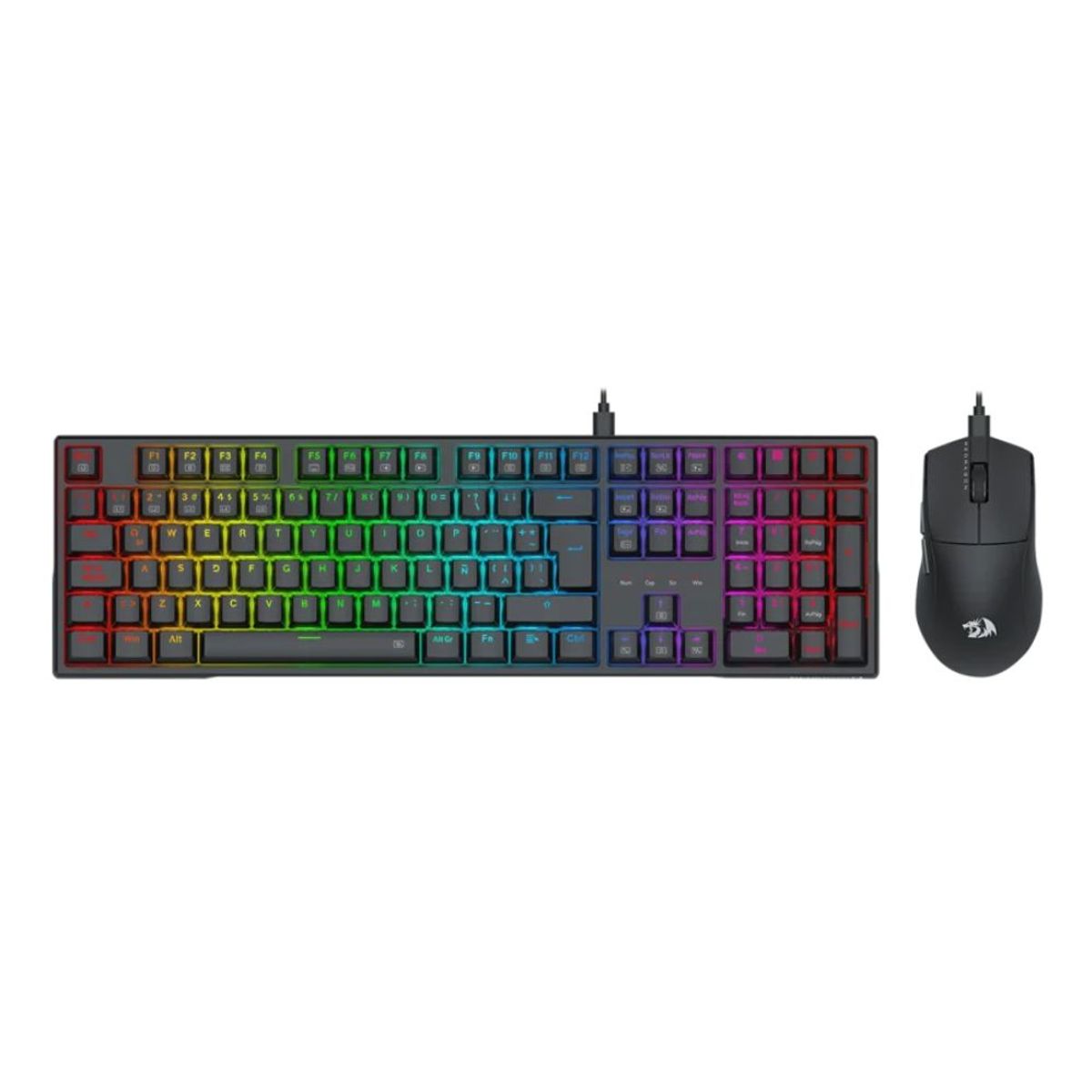 REDRAGON - Redragon - Kit 2 e 1 S146 (Teclado K668 + Mouse M724)