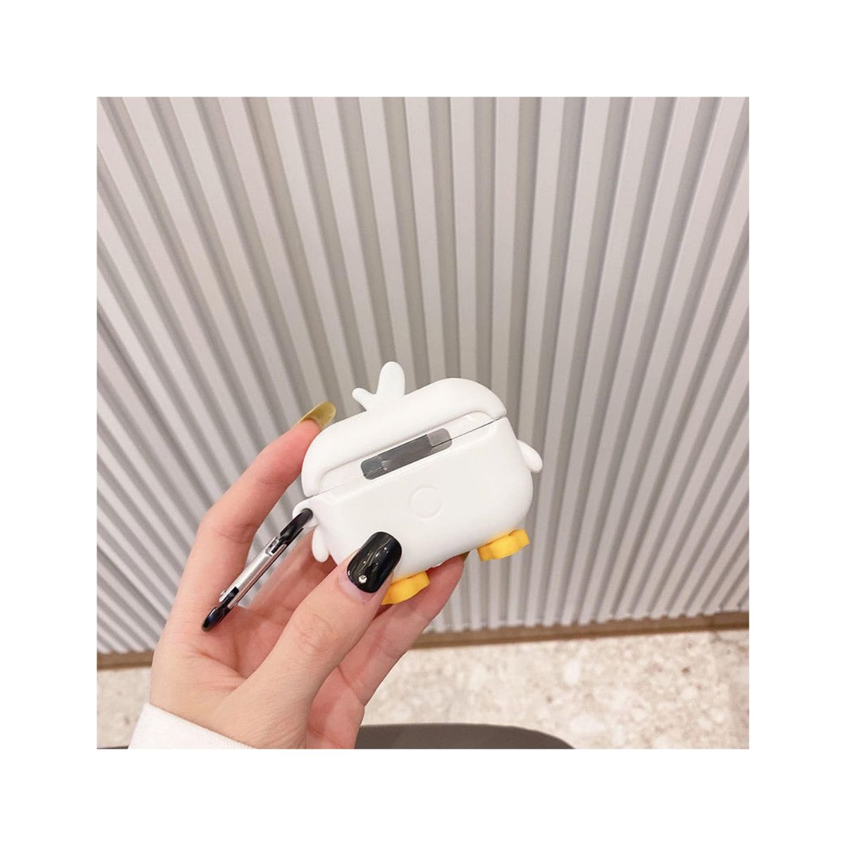 GENERICO - Funda Case de Patito para Audífonos Pro 2da Generación