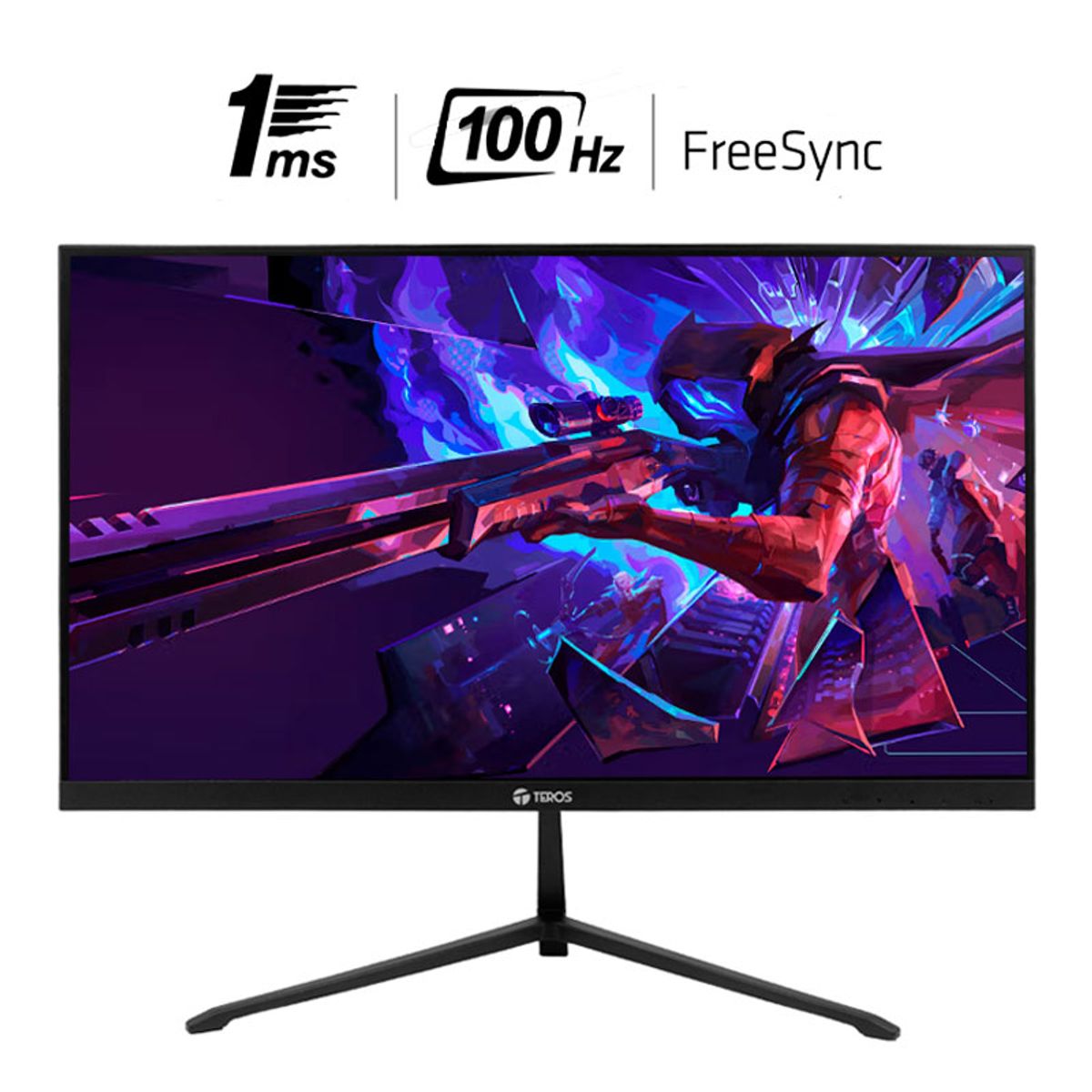 TEROS - Monitor Teros TE-2128S 22 FHD IPS 100Hz 1ms HDMI FreeSync
