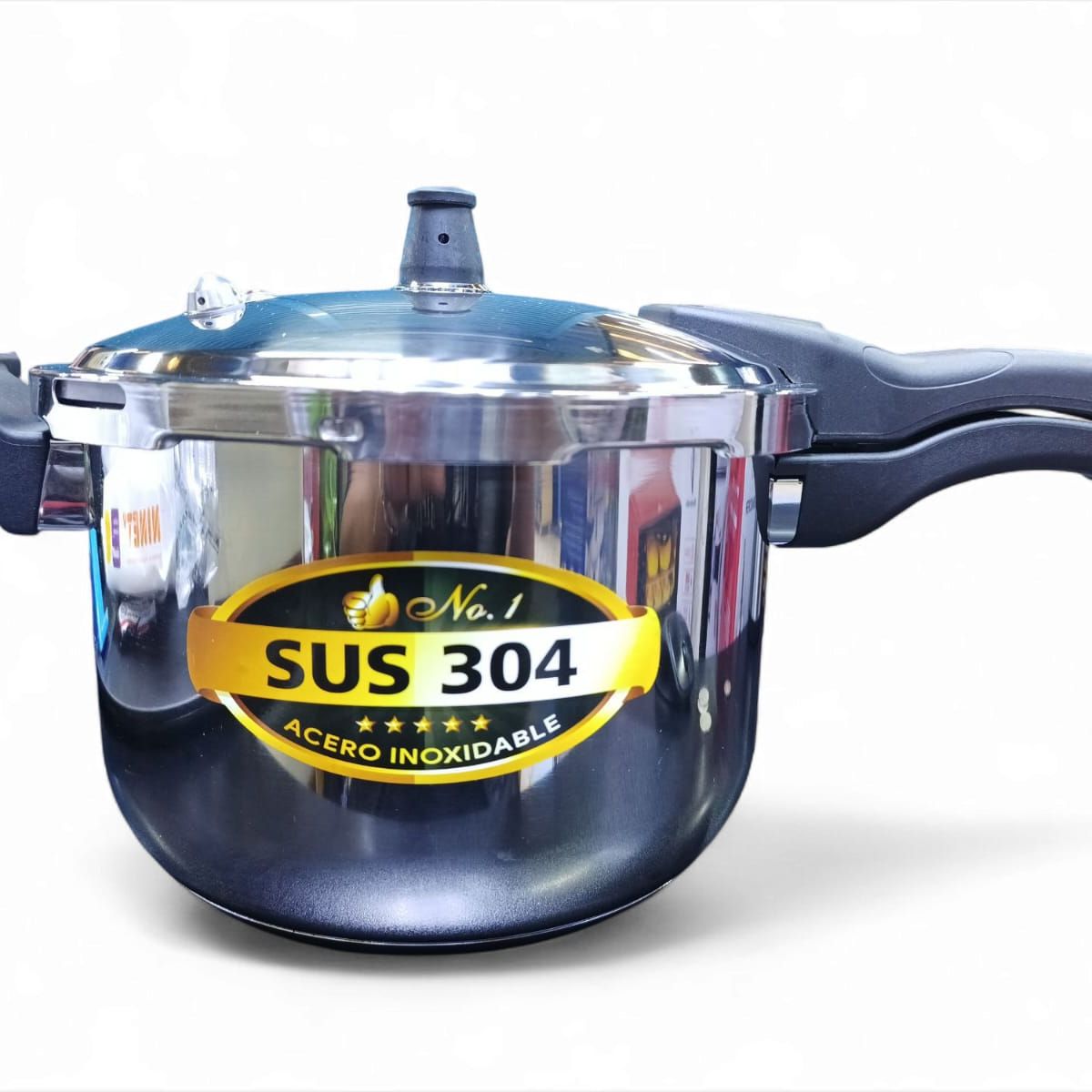 GENERICO - OLLA  A PRESIÓN ROSMANIA DE 9 LITROS AP-909AC