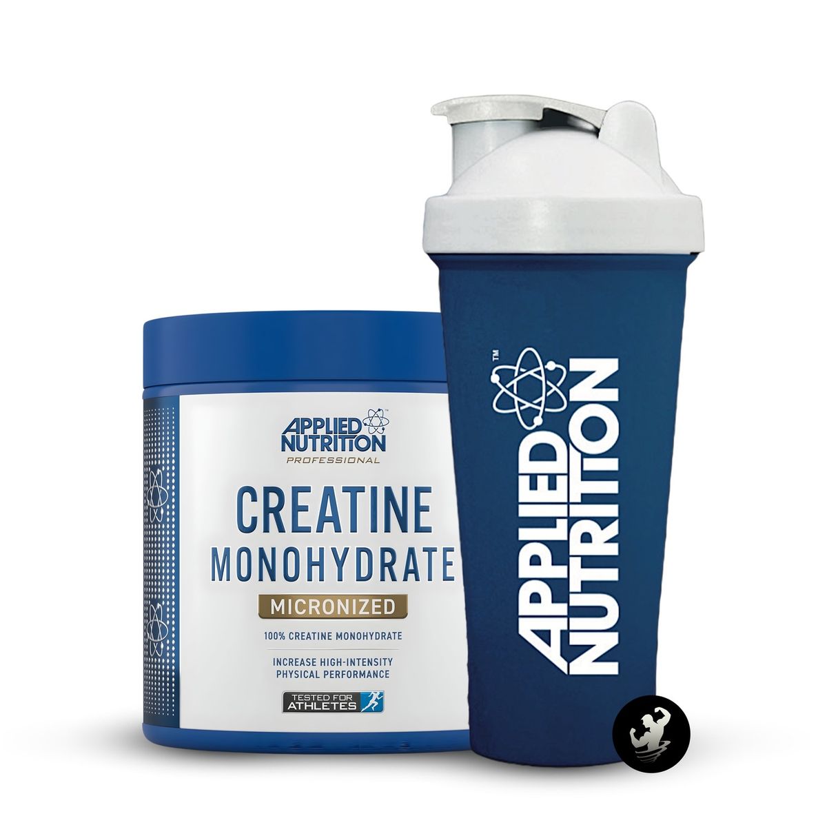 APPLIED NUTRITION - Creatina Monohidratada Applied Nutrition 250 gramos + shaker