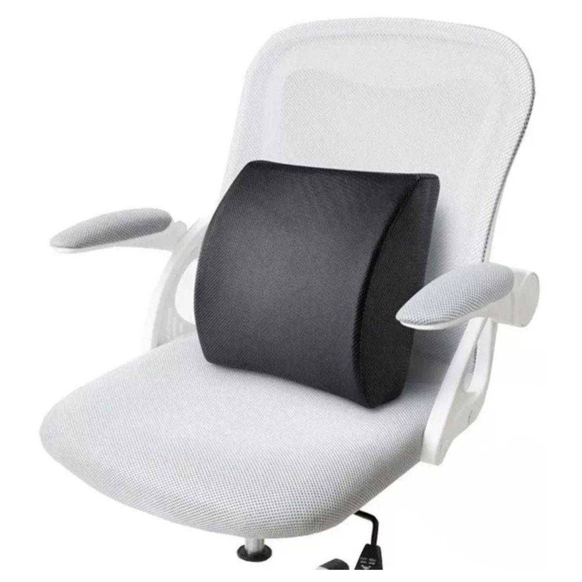 OEM - Cojín Respaldar Lumbar Memory Foam Incluye Funda