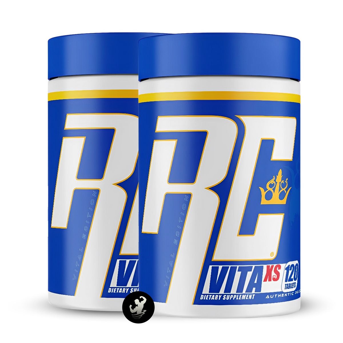 RONNIE COLEMAN - Pack x 02 Multivitamínico Vita XS 120 tab Ronnie Coleman