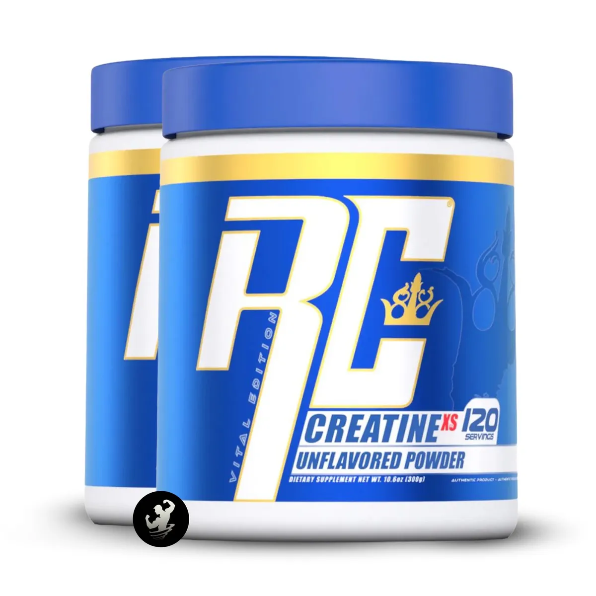 RONNIE COLEMAN - Pack x 02 Creatina Monohidratada Ronnie Coleman 300 gramos