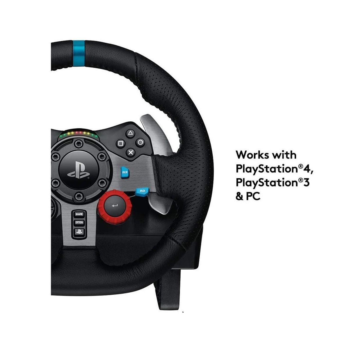 LOGITECH - Timón Logitech G29 Driving Force con Pedales Realismo y Precisión para Sim Racing