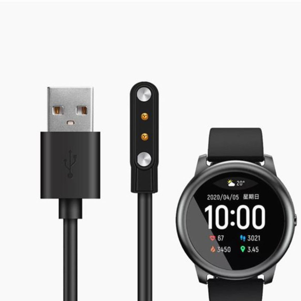 GENERICO - Cargador Compatible Para Haylou Solar LS02