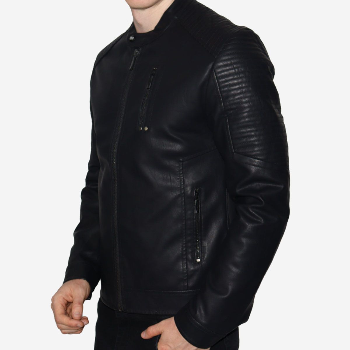 THE CULT - CASACA BIKER ECOCUERO.