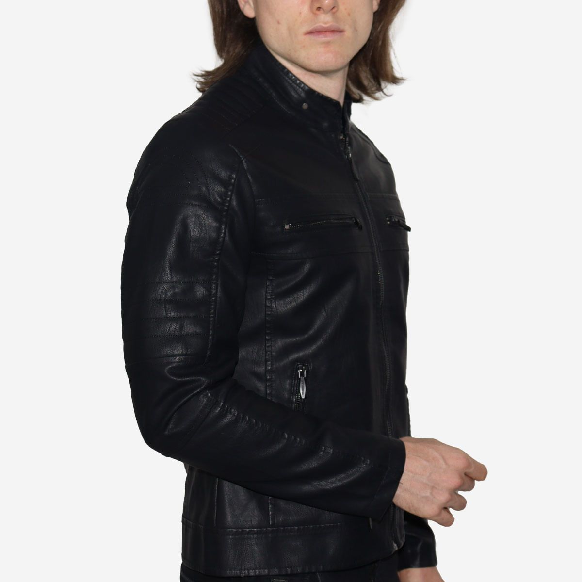 THE CULT - CASACA BIKER ECOCUERO.