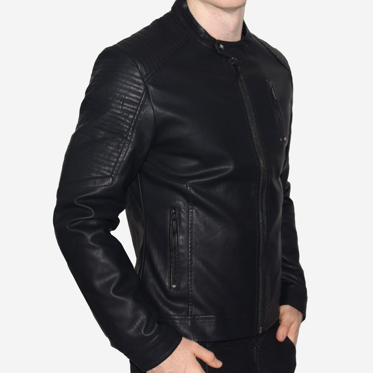 THE CULT - CASACA BIKER ECOCUERO.