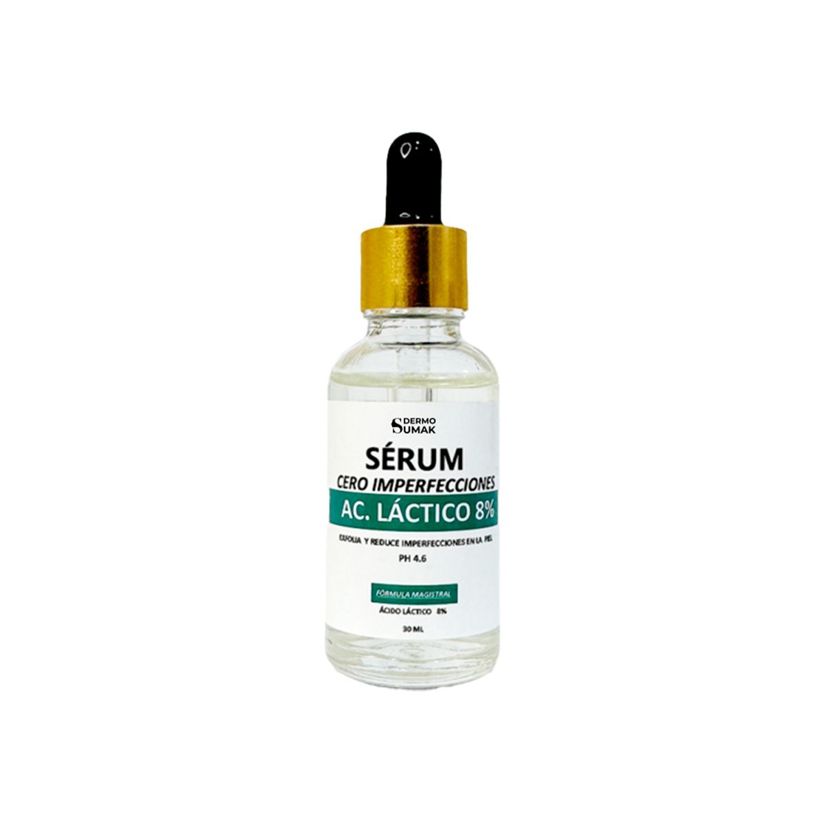 GENERICO - Sérum exfoliante Ácido Láctico 30 ml - Dermo Sumak