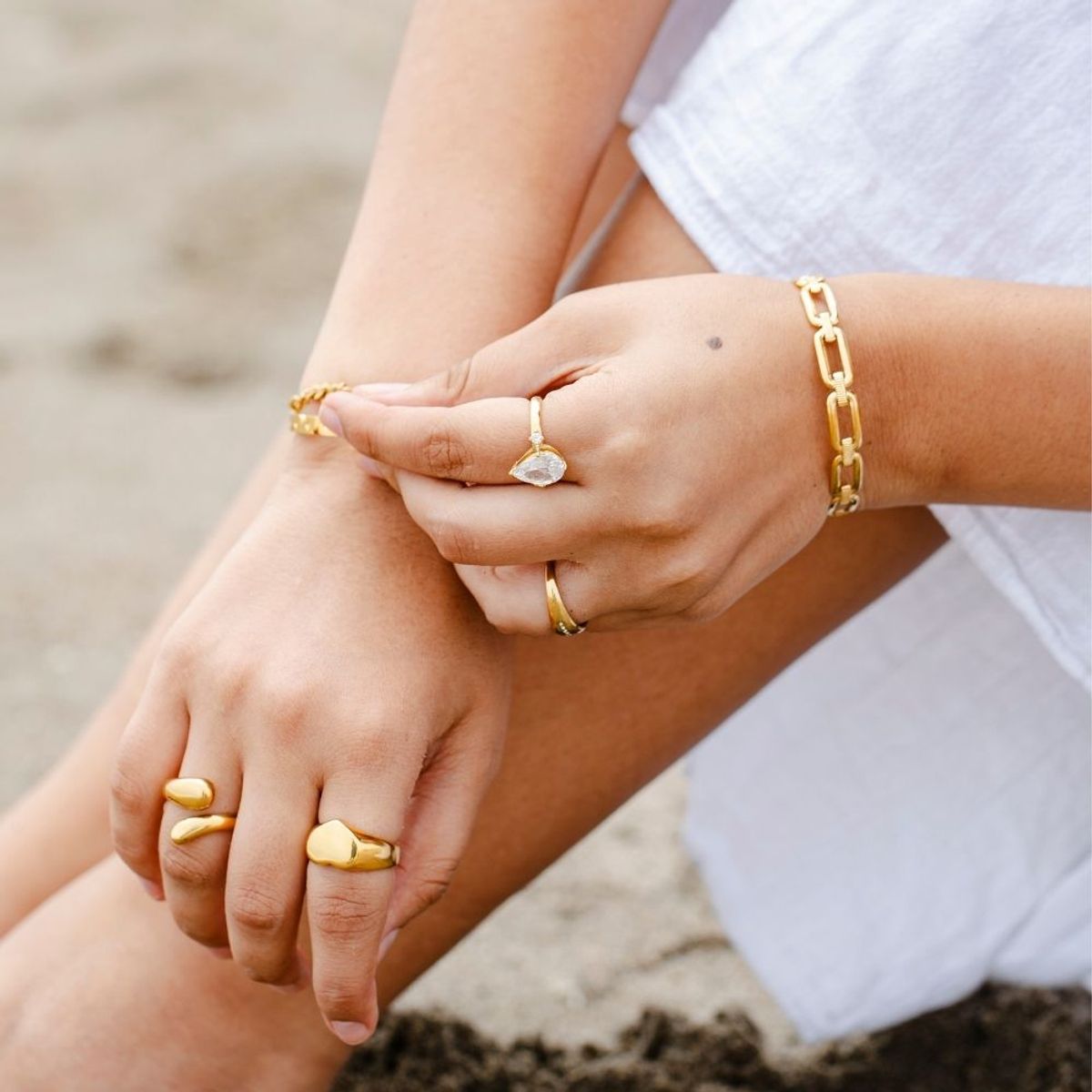 GENERICO - Anillo Promesa Duquesa Waterproof