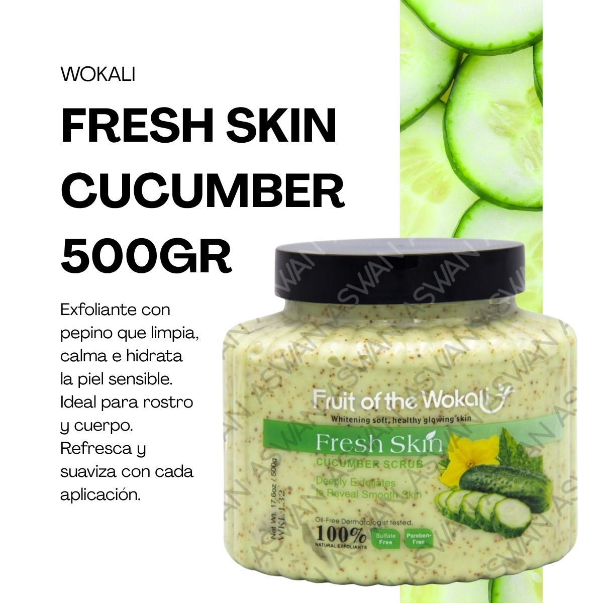 WOKALI - FRESH SKIN CUCUMBER 500GR - WOKALI