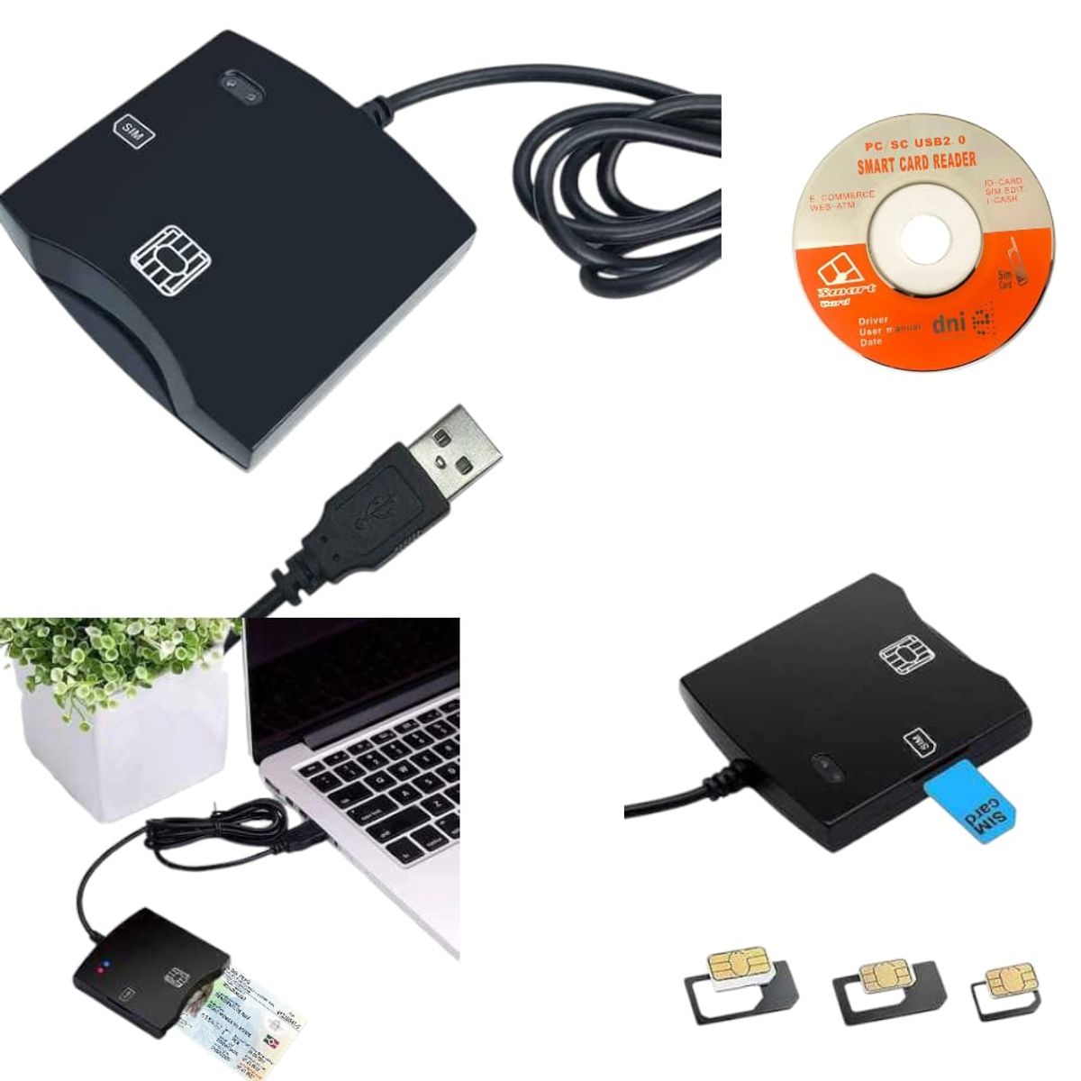 OEM - Lector de DNI Electrónico y Tarjetas Smart Card vía USB