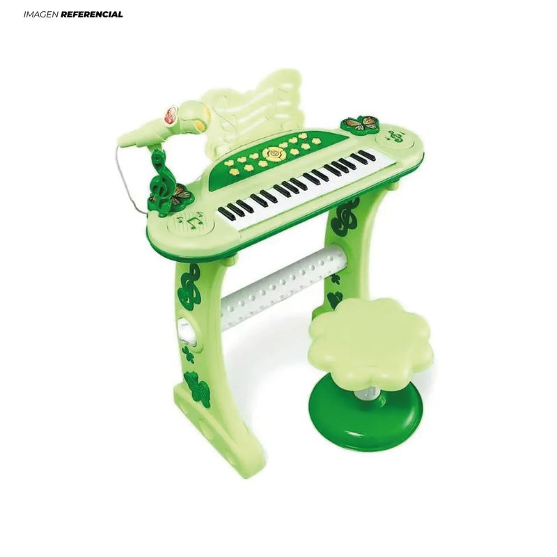 GENERICO - Divertido Juego de Piano Musical Electrónico con Micrófono