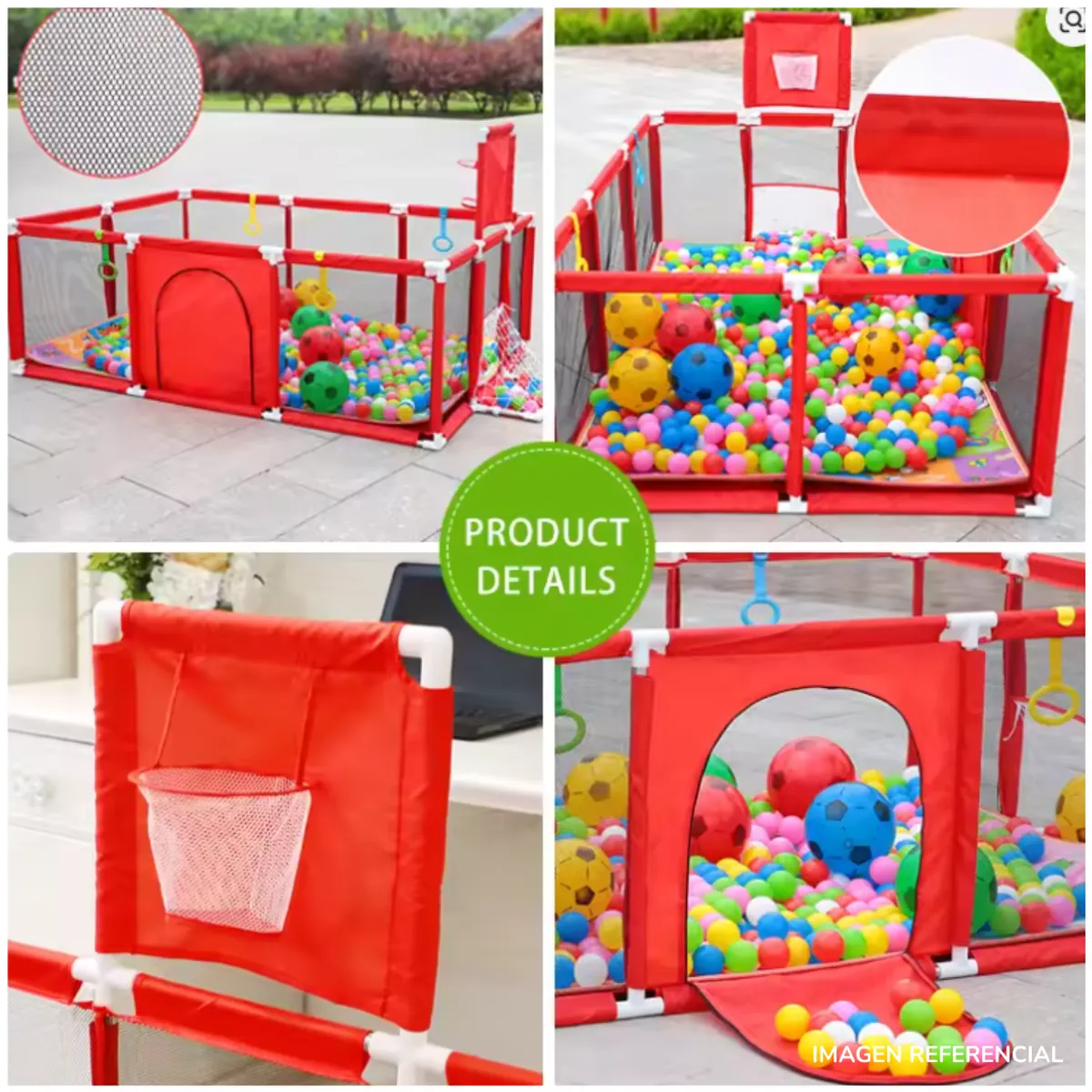 INSPIRA - Parque Infantil Seguro para Bebés Color Aleatorio