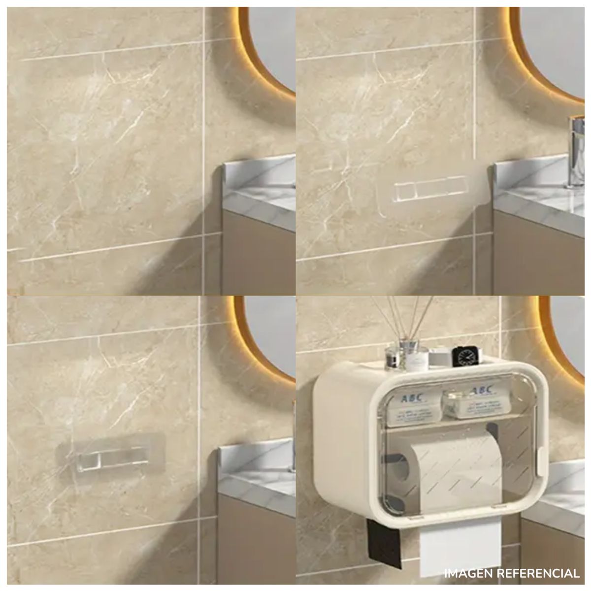 INSPIRA MARKET - Porta papel higienico de baño