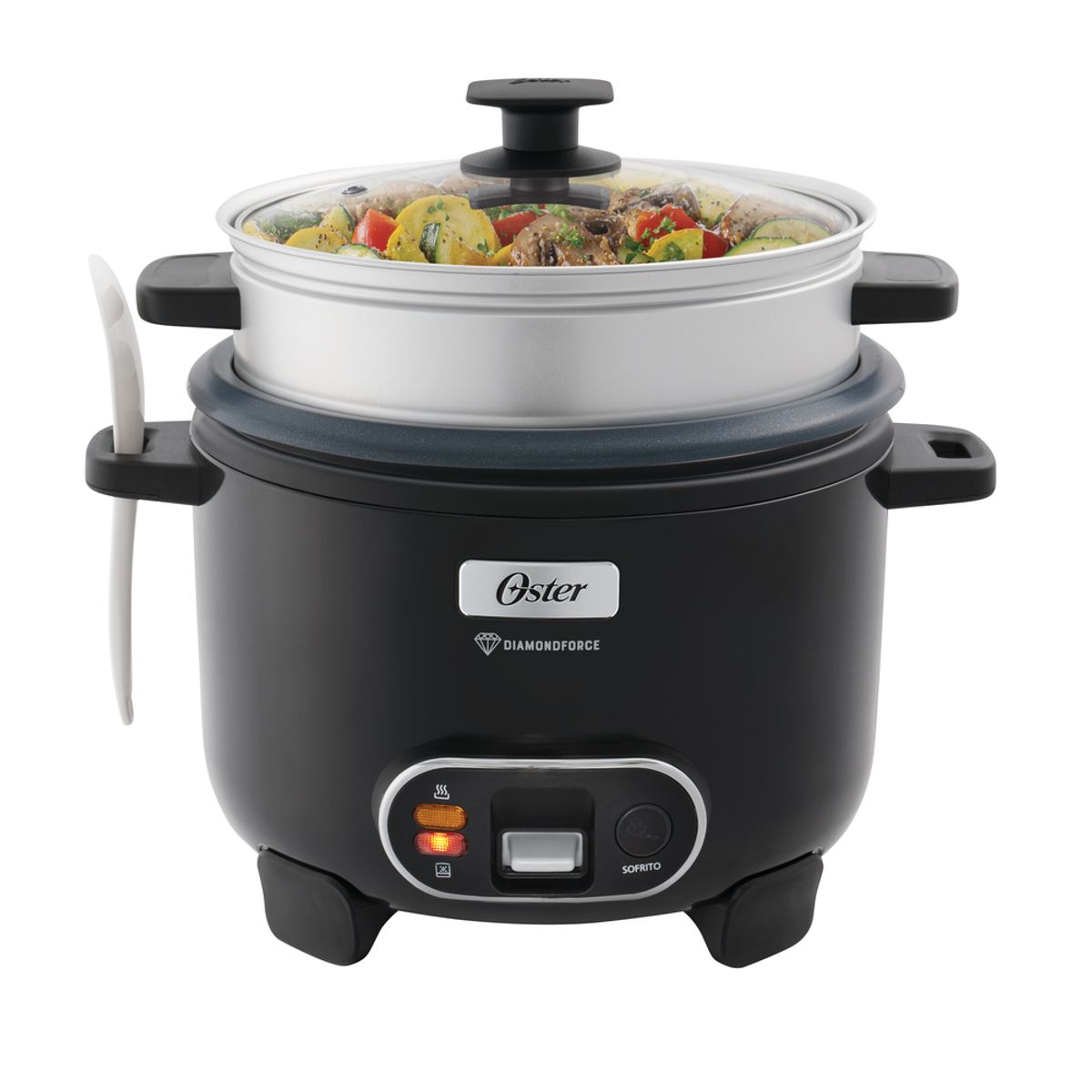 OSTER - Olla arrocera Oster de 1.8L c/vaporera CKSTRC10DFBLK 053