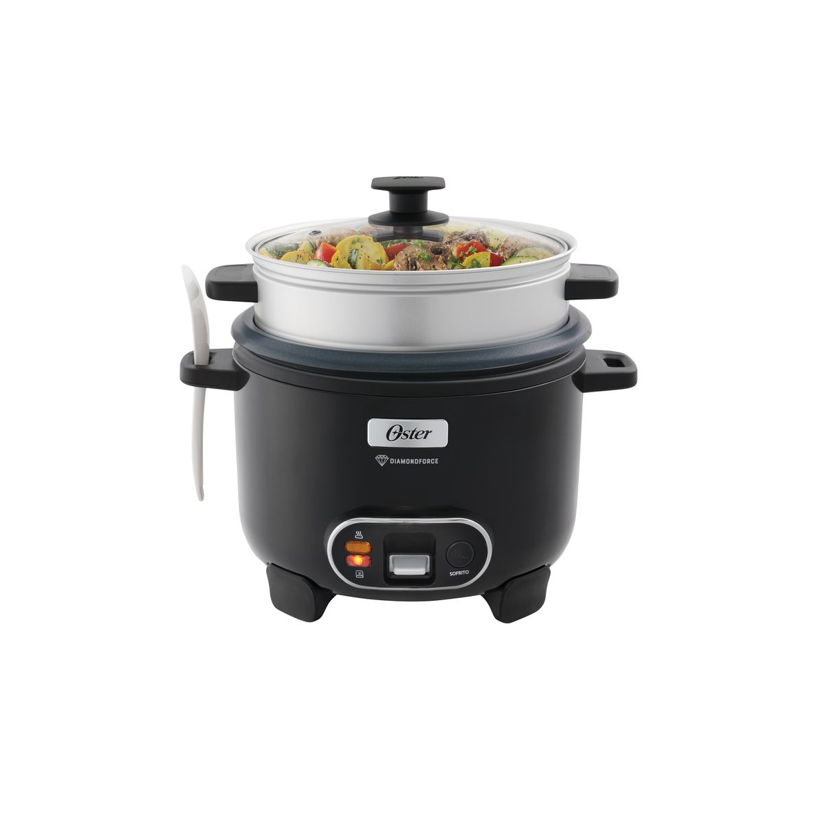 OSTER - Olla arrocera Oster de 1.8L c/vaporera CKSTRC10DFBLK 053