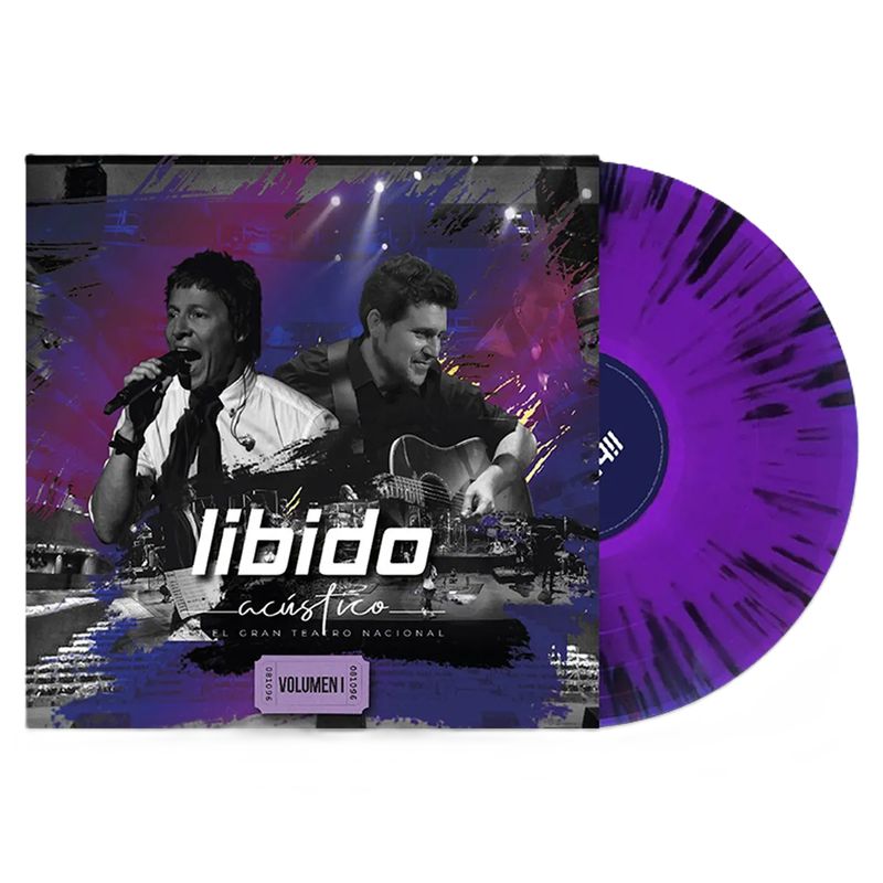 GENERICO - Disco de Vinilo Acustico de Libido - Vol. 1 (morado)