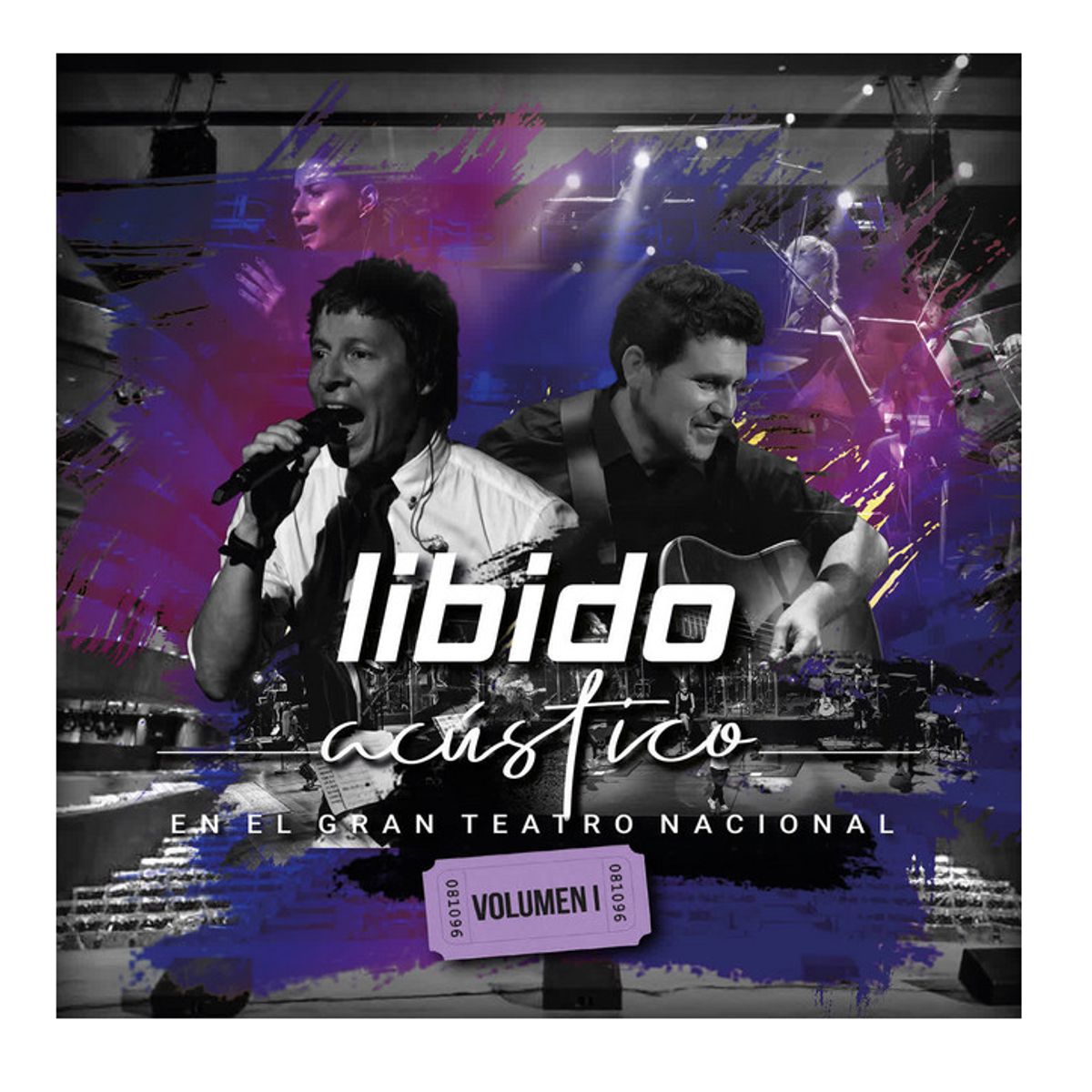 GENERICO - Disco de Vinilo Acustico de Libido - Vol. 1 (morado)