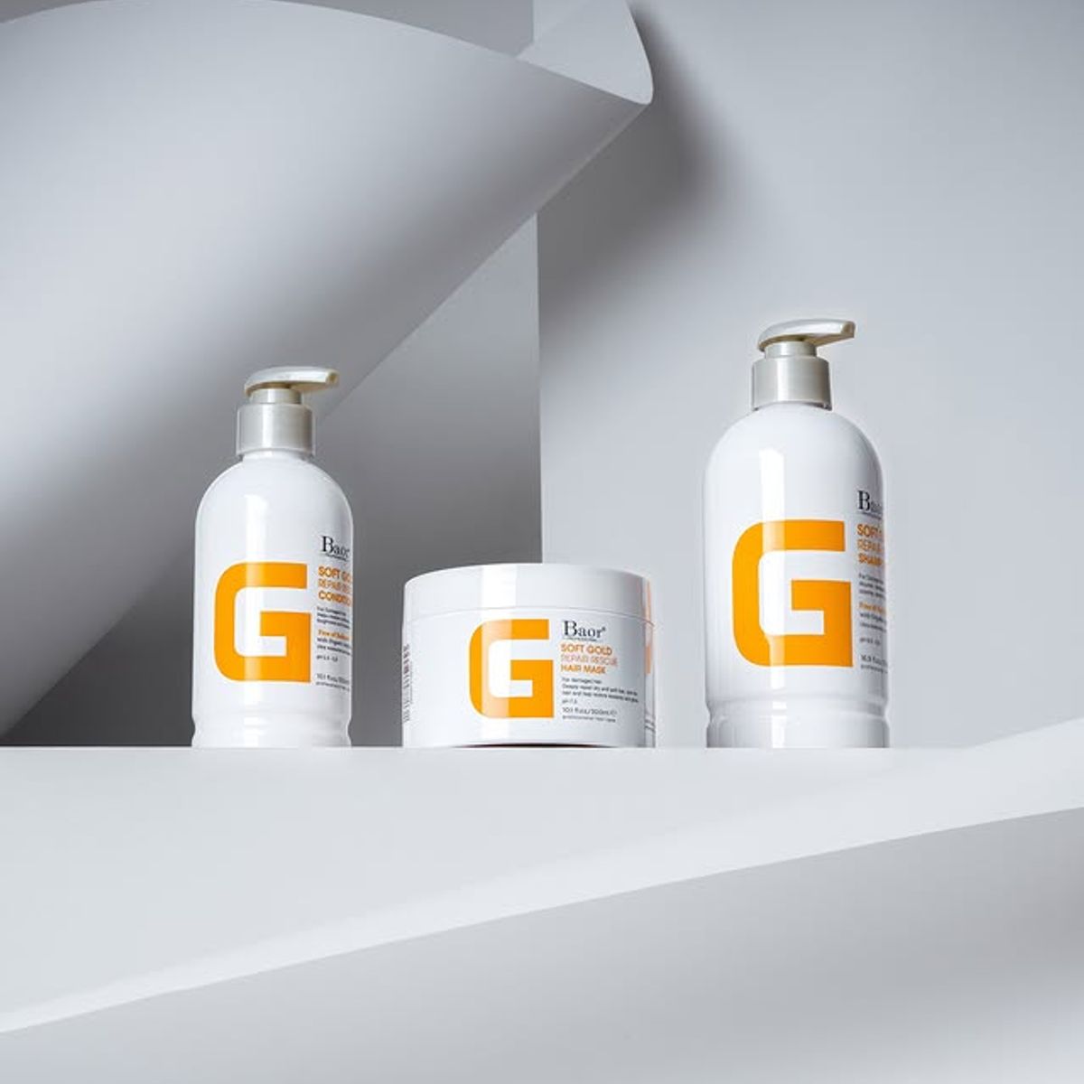 BAOR PROFESSIONAL - BAOR SOFT GOLD Shampoo 500 ml + Conditioner 300 ml