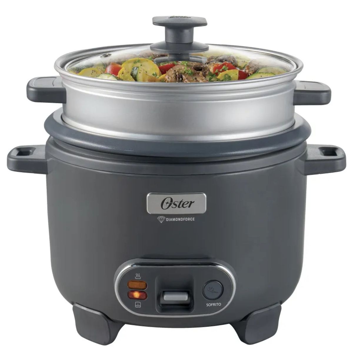 OSTER - Olla Arrocera Oster CKSTRC10DFSKE 1,8 L Vaporera Función de Sofrito