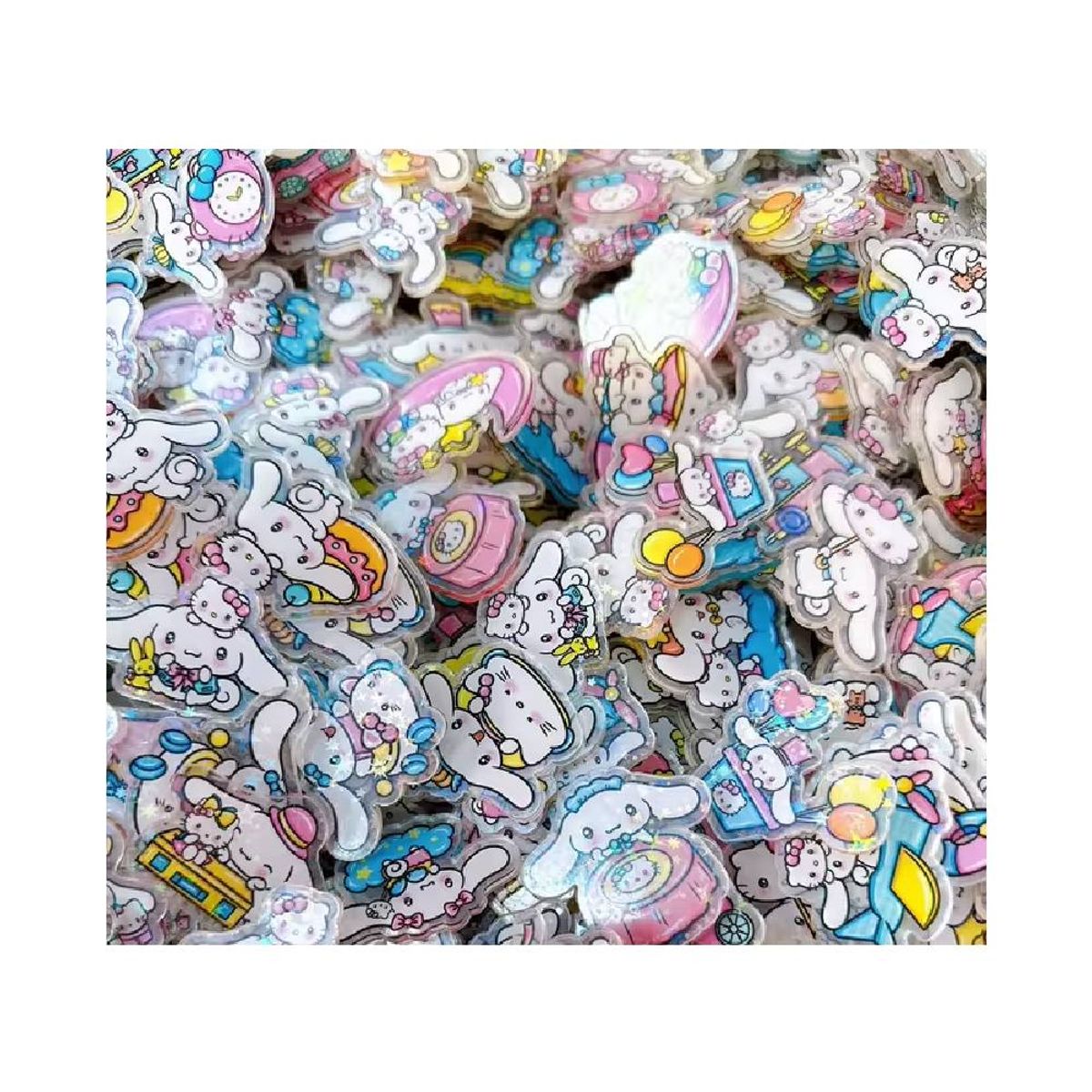 GENERICO - Acrilicos al Azar 10 unidades de Sanrio