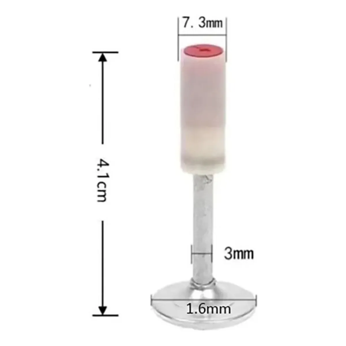 GENERICO - CLAVOS FULMINANTES PARA PISTOLA REMACHADORA DE IMPACTO - 100 PIEZAS