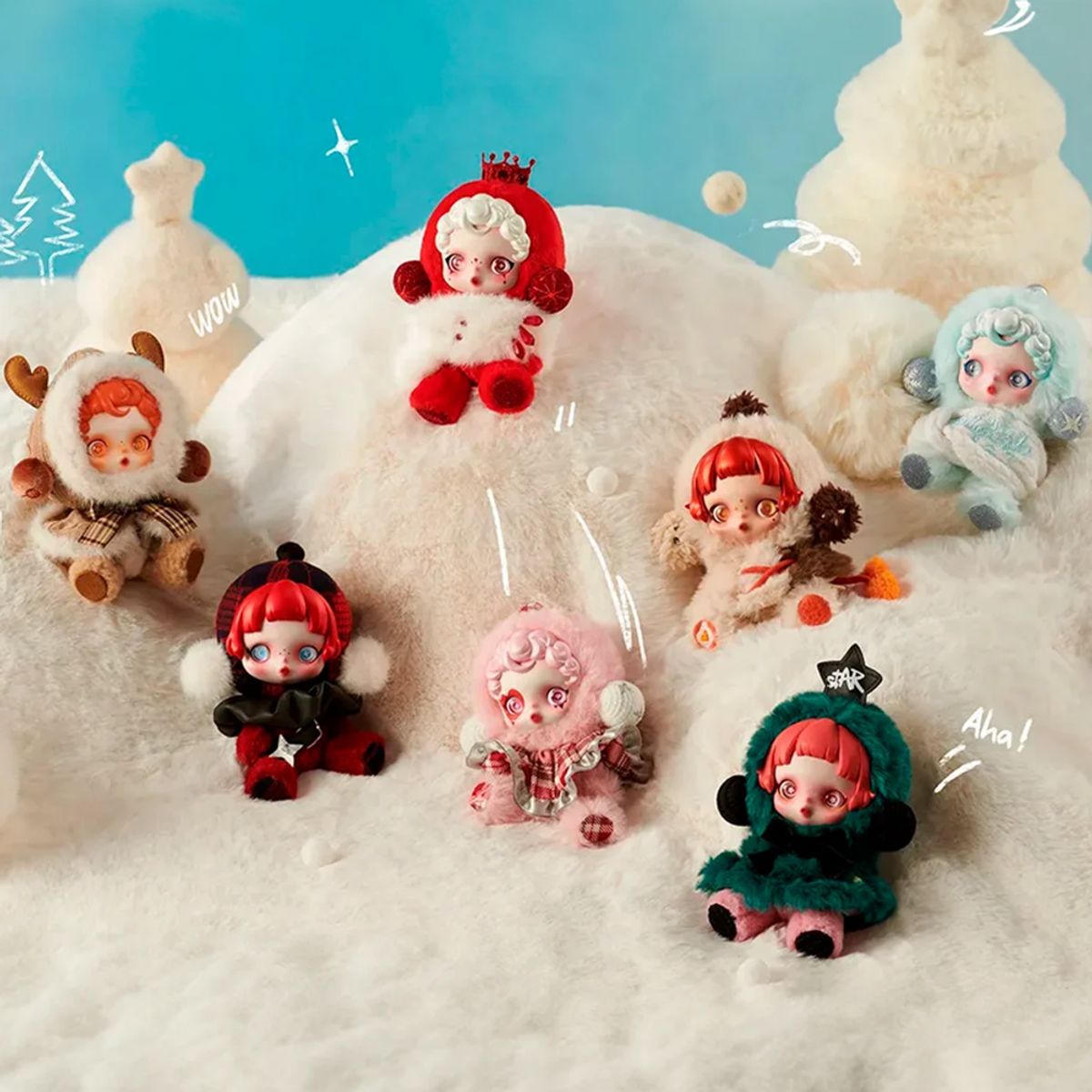 DISEÑO ORIGINAL - Blind Box Skullpanda Winter Symphony