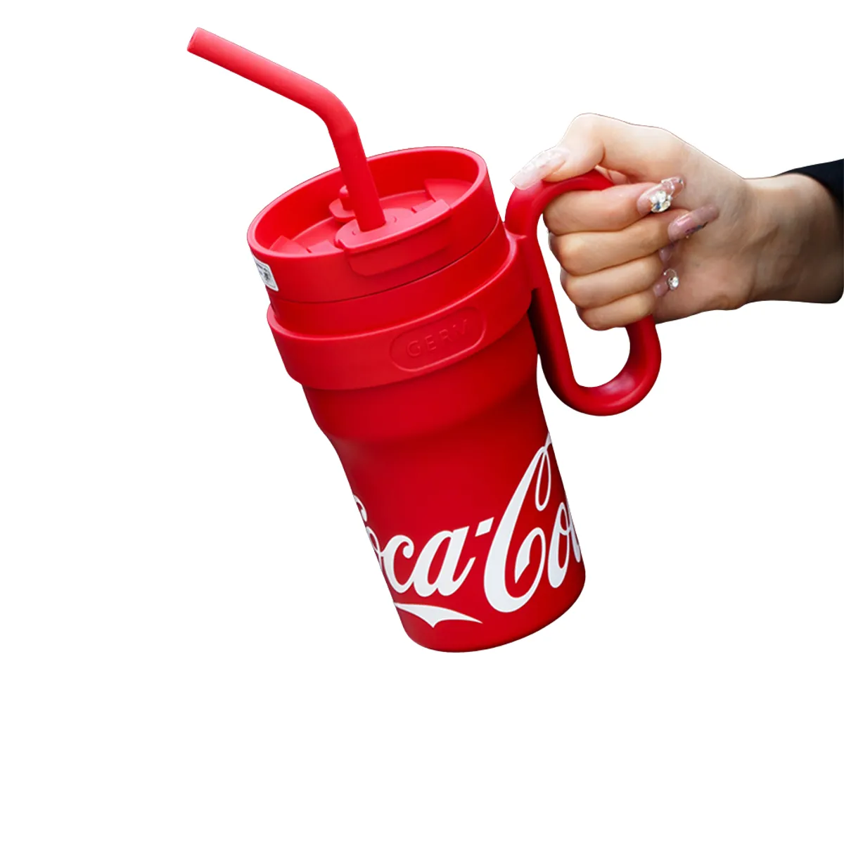 GERM - Vaso Térmico Hidrato Coca Cola x GERM 1100ml / 37.2 Oz Rojo