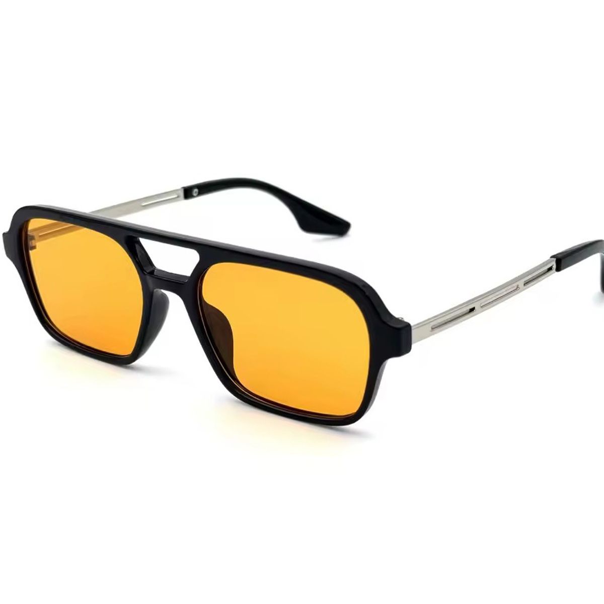 LA TIENDA 88 JOYAS Y ACCESORIOS - La Tienda 88 - Lentes De Sol Unisex Retro Negro - Dorado