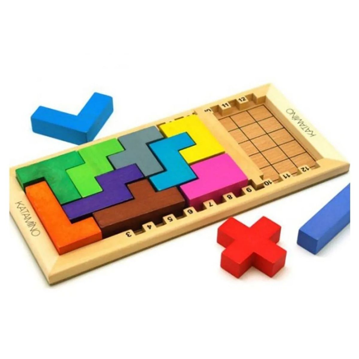 GENERICO - Tetris Rompecabeza Colorido