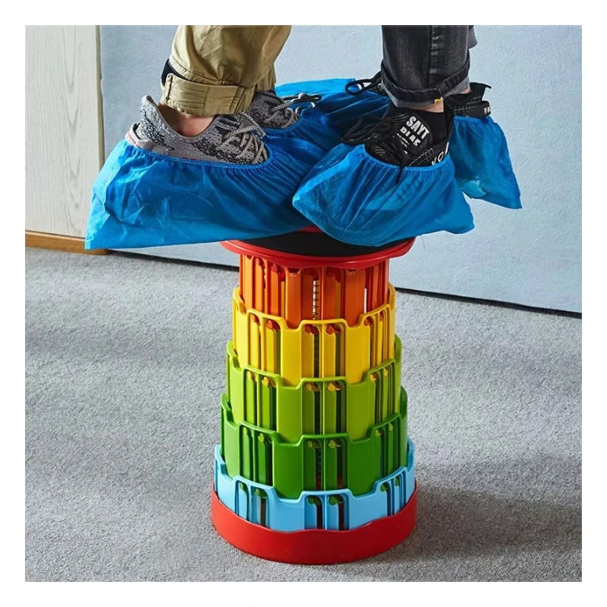 GENERICO - Pack3 Banquillo para Picnic de Tapa Rojo Y+Regalo Agendita