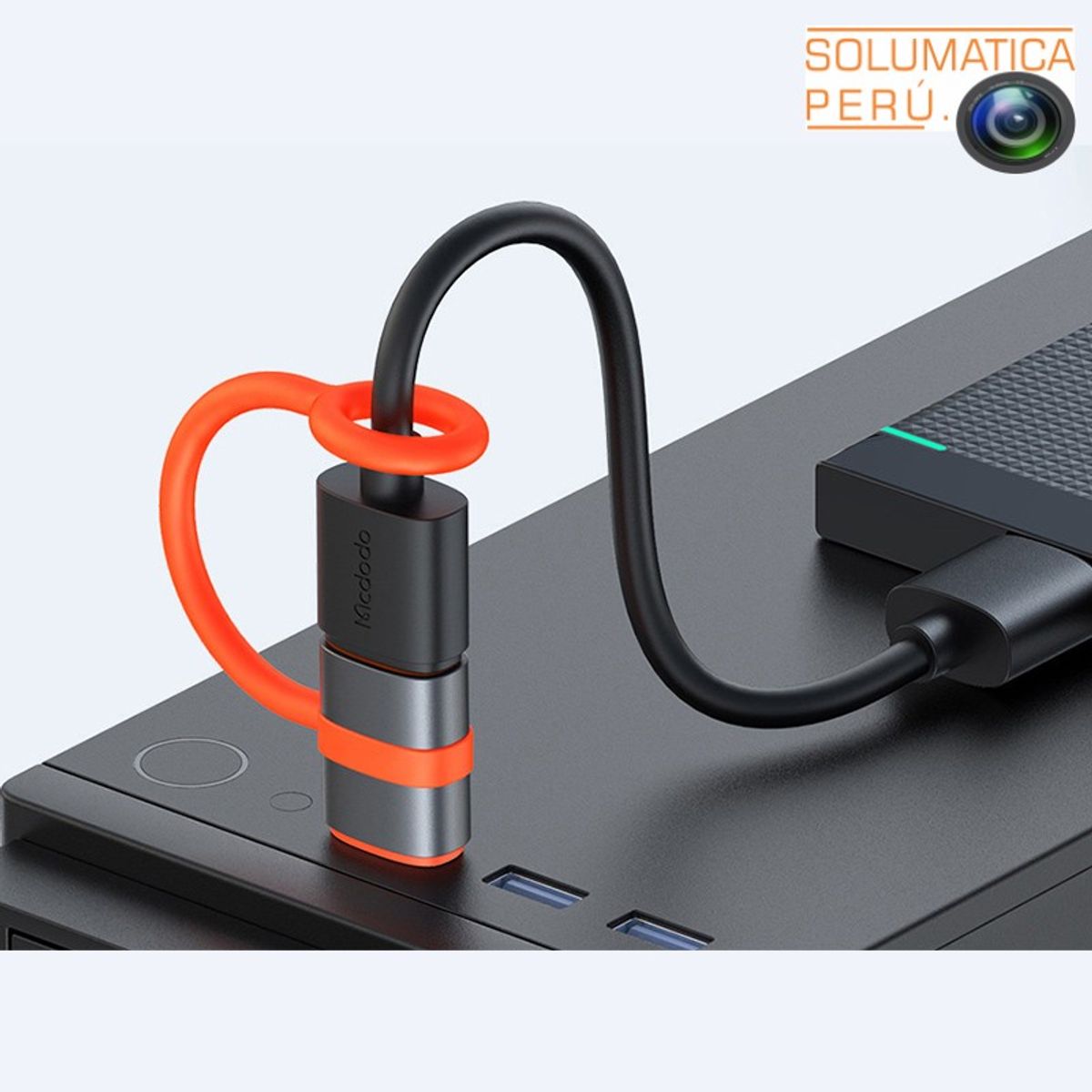 MCDODO - Adaptador OTG - Tipo C a USB 3.0 - Alta Calidad MCdodo