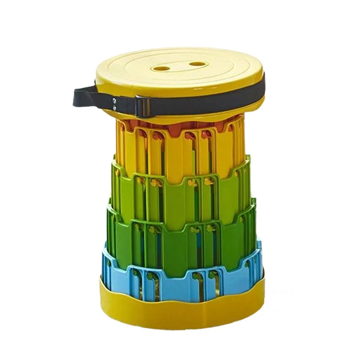 GENERICO - Silla Plegables Portatiles Centro Multicolor Tapa Amarillo