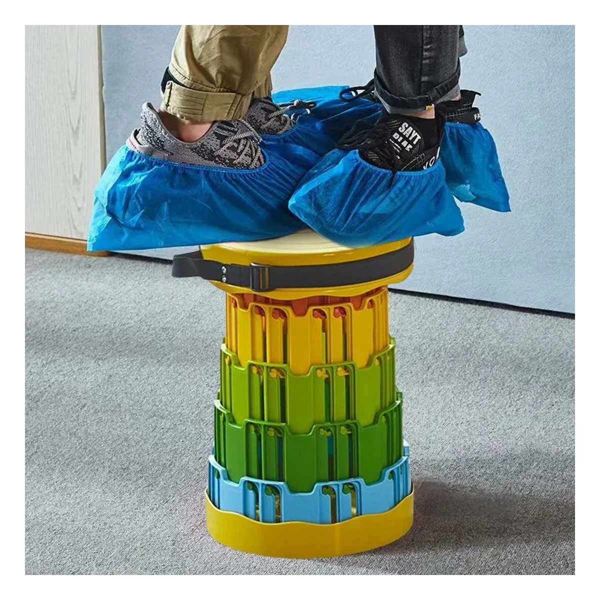 GENERICO - Pack6 Asiento Transportable con Seguros en Color Amarillo